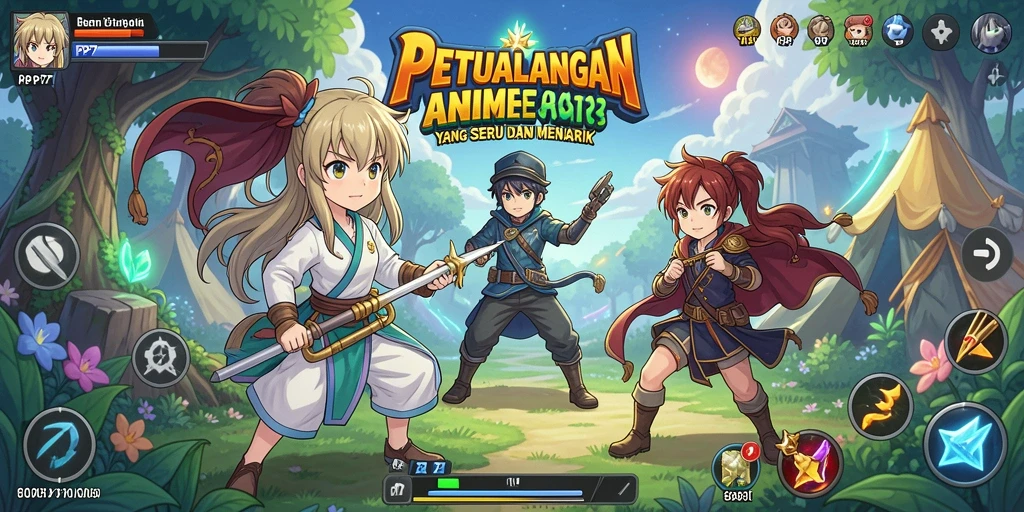 Tampilan menakjubkan dari gameplay PP7 yang penuh aksi.