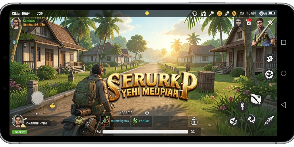 Tampilan gameplay SERURP menampilkan interaksi karakter yang mendalam.